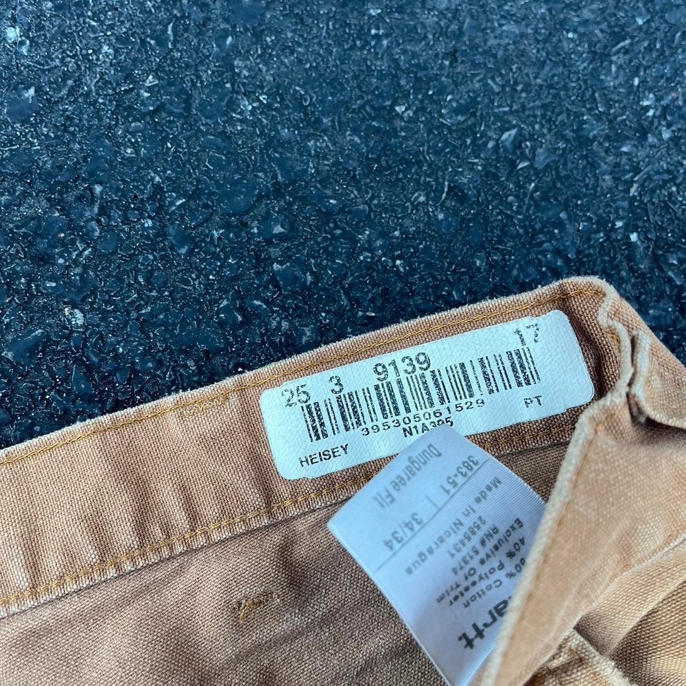 Vintage Carhartt baggy carpenter pants  size 34" x 34" - Picture 4 of 4